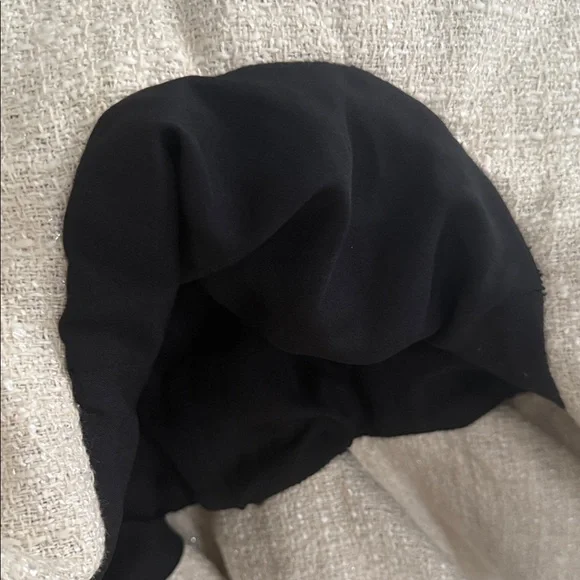 LaBoutique Black Tweed Ruffle Hem Mini Dress - Picture 6 of 7